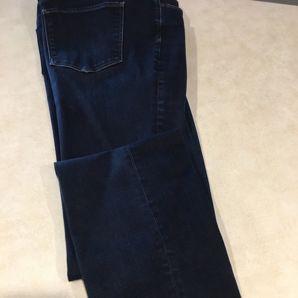 Denim blue jeans